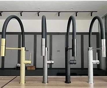 lavabo sa ormaricem cena: Kuhinjska slavina sa fleksibilnim elastičnim izljevom - Profesionalni — 3