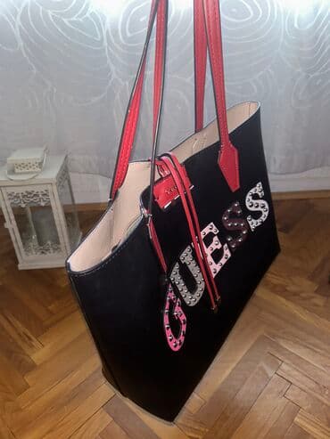 ženske torbe zara: Shoulder bag, Guess, Material: Faux leather — 5