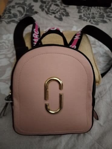 srebrno prstenje sa cirkonima: Marc Jacobs, Material: Faux leather — 1