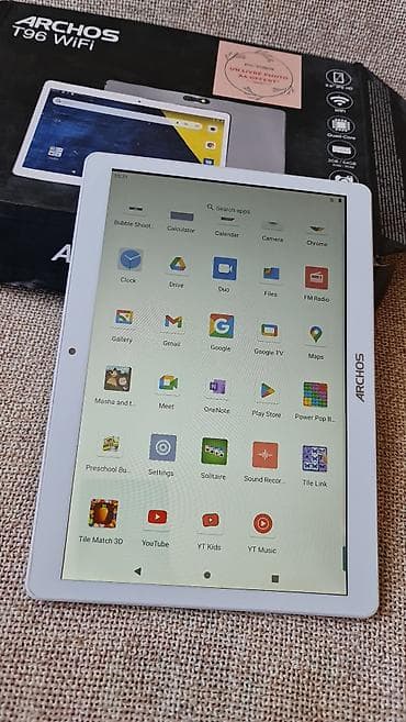 maske za laptop: ARCHOS T96 WiFi tablet - Ekran: 9.6" IPS HD (navedeno na kutiji: 9.6" — 7