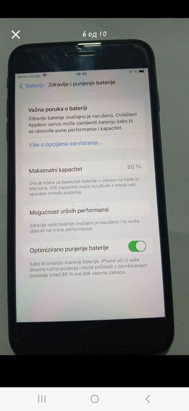 bežične slušalice u boji cena: Apple iPhone iPhone 8 Plus, 64 GB, Black, Fingerprint — 5