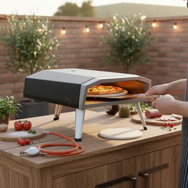 rešo za kafu: Pica peć na gas cm – Outdoor 🍕 Prednosti Brzo vreme zagrevanja — 1