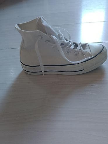 christian dior patike: Converse Chuck Taylor All Star – bele visoke patike na platformu - — 2