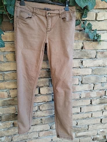 cigaret pantalone zara: C&A farmerke – veličina L - Model: uski kroj (slim/skinny — 1