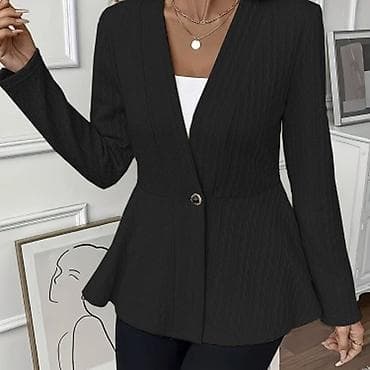 tom tailor sakoi: Elegantni ženski sako sa peplum krojem - Model: strukirani sako sa — 1