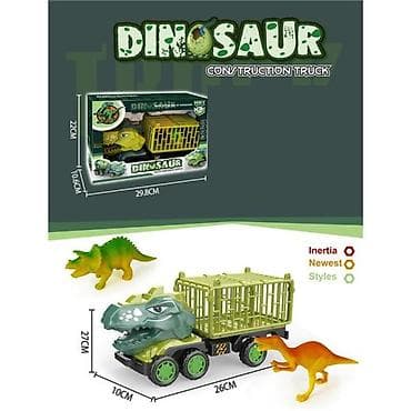 kamioni za decu na akumulator: Auto dino kavez – igračka za decu (Teddy Kids) Opis: Interaktivna — 1