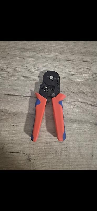 testere za tehnicko: Klešta za krimpovanje ferula (nastavaka za kablove) – model HSC8 6‑4A — 5