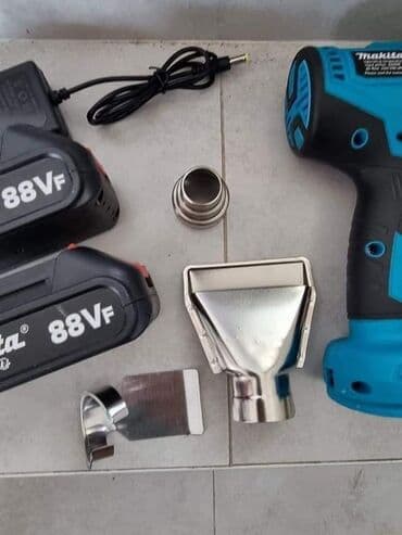 akcija akumulator: Aku fen za topao vazduh AKCIJA 9000DIN U setu dodaci Dve baterije — 1