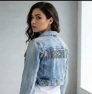 iqos lil solid 2.0 red light: Kratka teksas jakna MOSCHINO - Model: cropped/kratka teksas jakna — 4