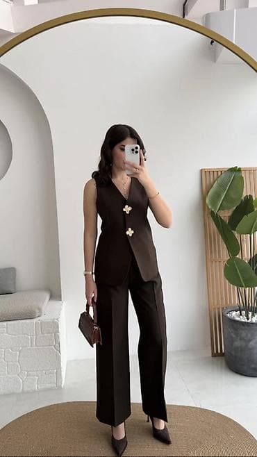 o bag torba: ✨Ženski dvodelni komplet – prsluk bez rukava i ravne pantalone ✅3200 — 1