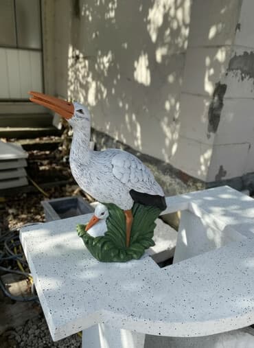 Karakteristike figure "Roda" ✔ Materijal i izrada Vrsta betona