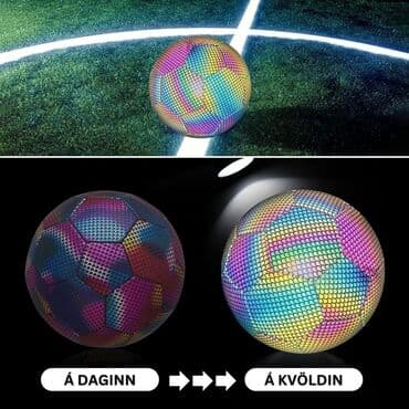 Rekviziti za vežbanje: Hologramska svetleca fudbalska lopta Predstavljamo holografsku — 3