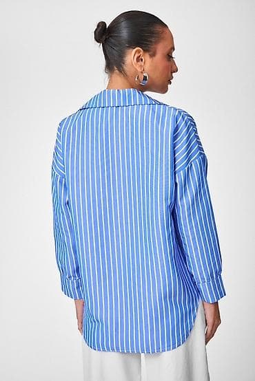 Rolke: 💫Ženska košulja na pruge – svetloplava i bela
✅2300 din — 4