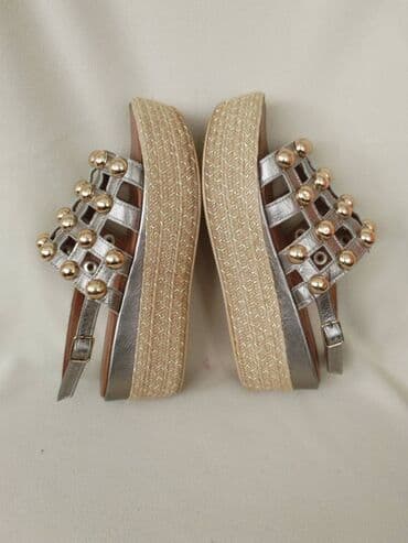 oksfordice sa platformom: Sandals, 38 — 5