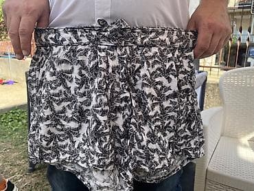 ltb jeans: Ženske letnje šorts-suknja sa printom palminog lišća - Boja i dezen — 1