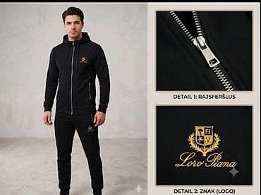givova trenerka: Novi model ☆☆LORO PIANA☆☆ Znak vezen Materijal Dabl Fejs Serija — 5
