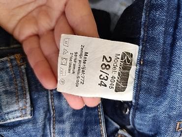 100 jezika volim te: Teksas farmerke, naznacena velicina 28/34,bez oštećenja! — 3