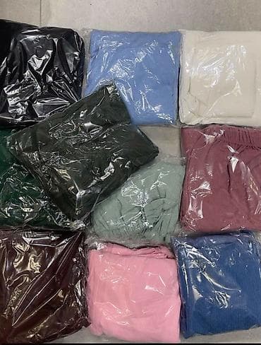 dior beograd: Komplet majica na jednonrame u pero i skroke pantalone sa elasticnim — 2