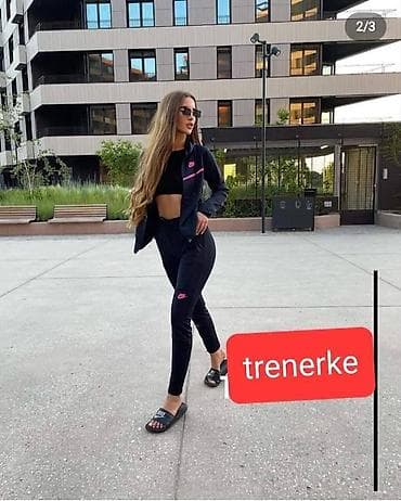 Ostala ženska odeća: Nike ženska trenerka NOVO Novo Mokra likra Veličine m l xl 2xl fb — 5