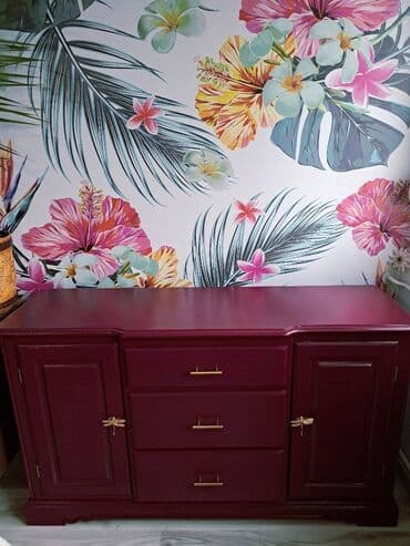 Stolice: Stilska komoda Fuchsia Elegantna komoda – unikatno restauriran komad! — 8