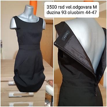 Crna elegantna haljina Kookai - Veličina: odgovara M - Dužina: 93 cm na lalafo.rs Crna elegantna haljina Kookai - Veličina: odgovara M - Dužina: 93 cm