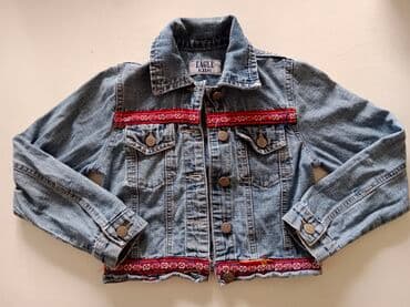 jakna pull and bear: Denim jacket, 122-128 — 1