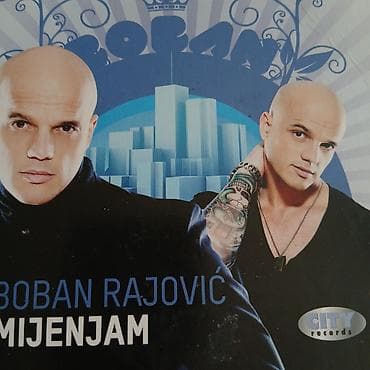CD album: Boban Rajović – Mijenjam - Izdavač: City Records - Format