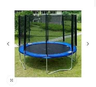 Trambolina 305cm Cena 28000 din Tehnički podaci: -NE IDU MERDEVINE uz na lalafo.rs Trambolina 305cm Cena 28000 din Tehnički podaci: -NE IDU MERDEVINE uz