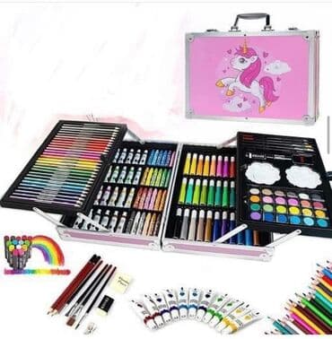 Novo Kofer sa priborom za crtanje Set se sastoji od čak 145 na lalafo.rs Novo Kofer sa priborom za crtanje Set se sastoji od čak 145