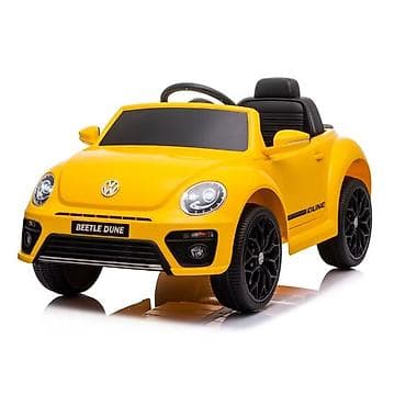 Dečiji električni automobili: Volkswagen Beetle Dune Žuta – dečiji automobil na akumulator Šifra — 2