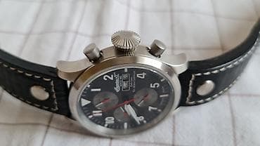 pandora sat: Ingersoll “Sir Alan Cobham” – pilotski hronograf - Kućište od — 4