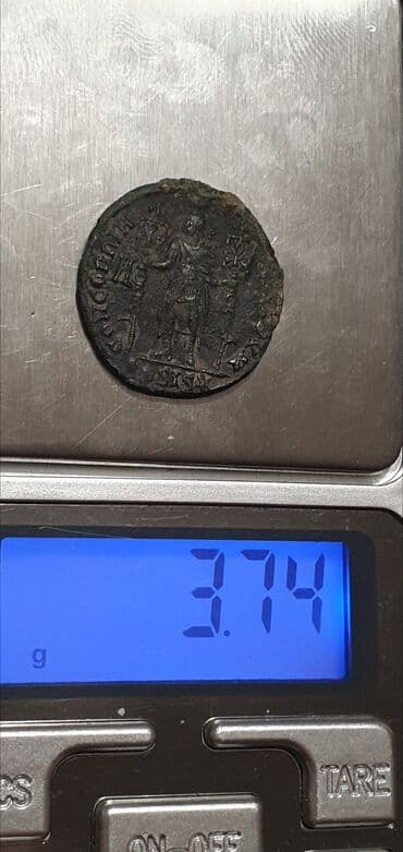 otkup kovanica od 2 eura: Očuvanost: VF ★ Vetranio with Labarums 350 AD RARE - Solidno stanje — 3