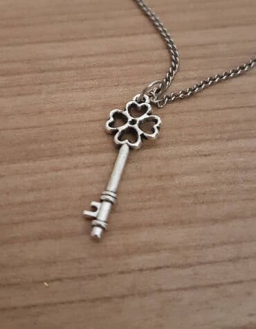 adidas samba srebrne: Pendant necklace, Material: Stainless steel — 15
