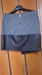 Ski suits: Suknja NOVA iz Italije na preklop, kombinacija pepeljasto siva i crna — 5