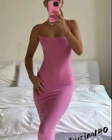 butik haljine: Haljina: 1.700 dinara 
2.kom = 2200 dinara
Dužina 140 cm — 6