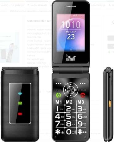 sporet na struju: Flip xxl mobilni telefon,veliki displej u boji 2,8 inèa, dual sim — 4