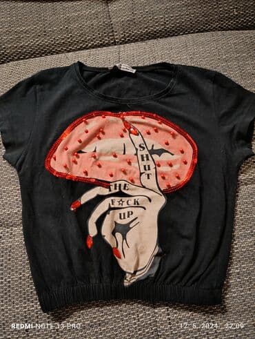 XS (EU 34), S (EU 36), Cotton, color - Black — 1