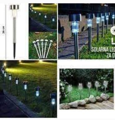 prekidac elektricne kosilice: Cena 10 kom 2100 din LED SOLARNA RASVETA ZA BAŠTU Fantastične LED — 2