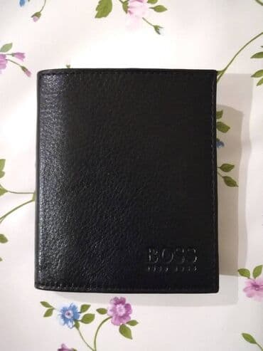 torbe sa cirkonima: Muški novčanik, Hugo Boss, Materijal: Koža — 3