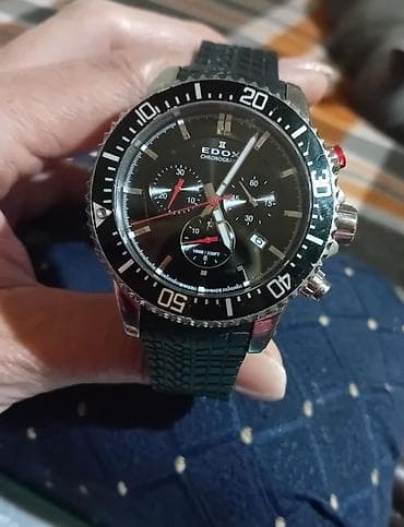 muski prsluci pleteni: EDOX hronograf – Sauber F1 Team “Official Team Watch” - Švajcarski — 1