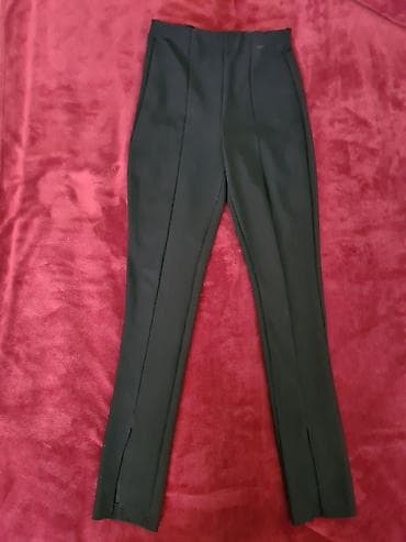 Odeća za skijanje: ZARA muške pantalone – model slim fit - Boja: crna - Kroj: uski/ — 1