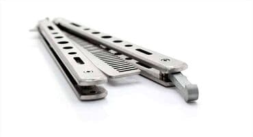 Perike i klipse: Leptir Cesalj Sivi NOV Metalni Leptir za Vezbanje Odlican Kvalitet — 3