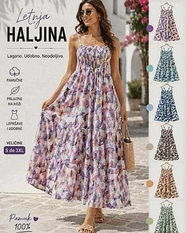 Savršene pamučne haljine
2 haljine za 2900