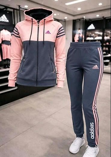 Gornji i donji deo: Komplet trenerke ADIDAS gornji i donji deo sa elastinom. Kvalitetne i — 2