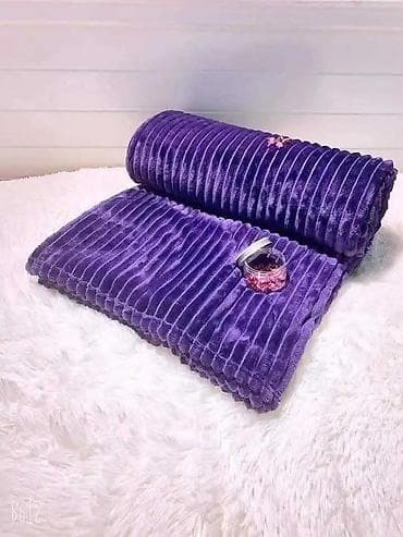 Tekstil: Pliš, bоја - Ljubičasta — 1