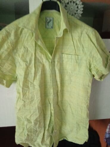 perlice za nakit beograd: L (EU 40), Cotton, Plaid, color - Green — 2