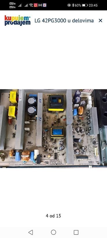 antena za digitalnu televiziju: LG 42PG3000 – delovi za plazma TV Dostupne ploče i komponente sa — 5