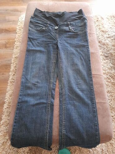 Pantalone, Farmerke, Šortsevi: Trudnicke farmerice C&A vel 36 — 1