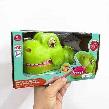 stepenik za decu: Veliki dinosaurus Zubar Smešna igračka za celu porodicu Igra ujeda — 1