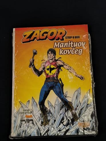 how i met your mother sa prevodom sve epizode: Zagor strip "Manituov kovčeg" u koloru, izdanje Strip u boji — 1